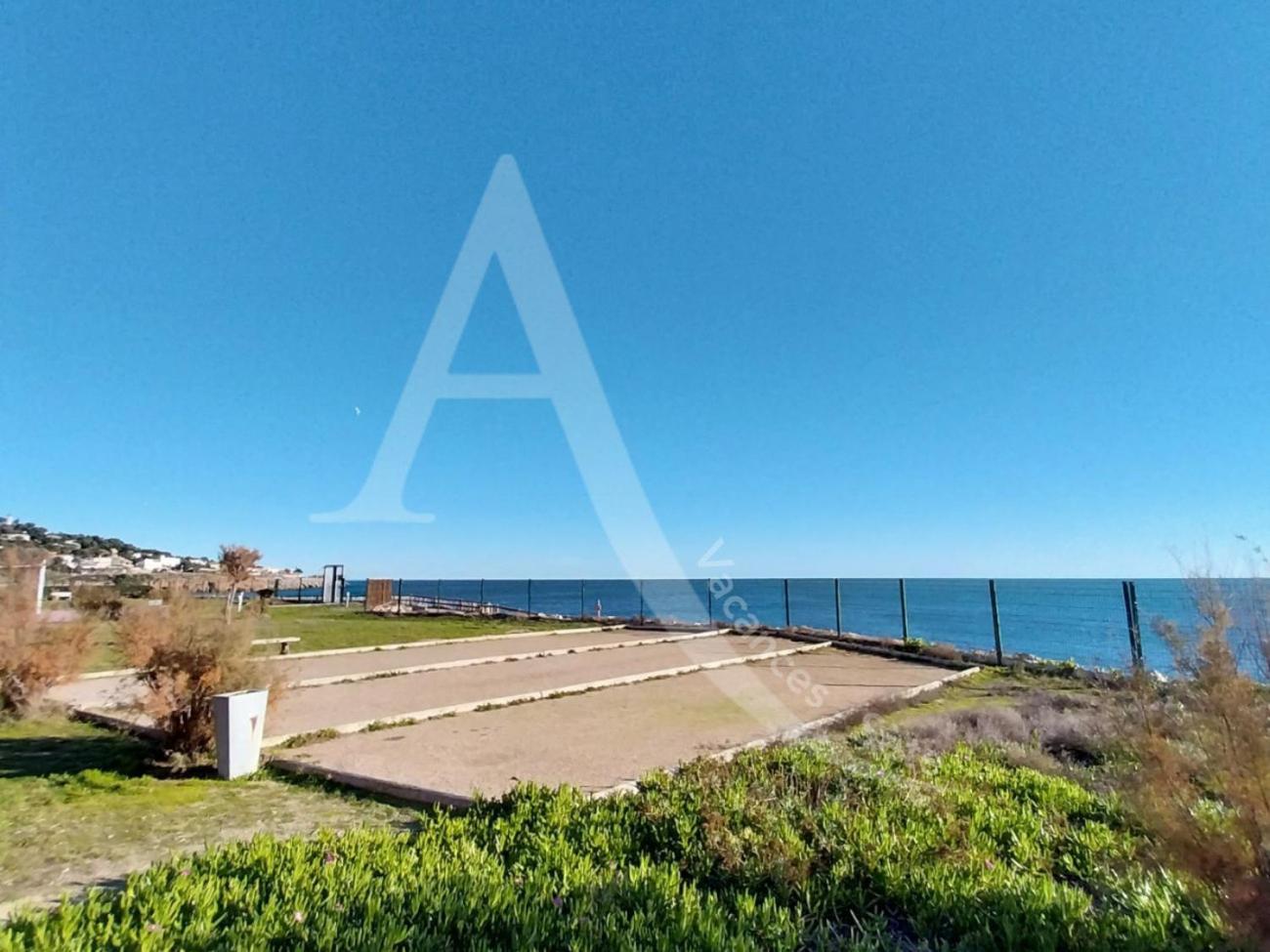 Studio 4 Pers, Pkg, 1Ere Ligne Mer, Piscine, Tennis Sète Exterior foto